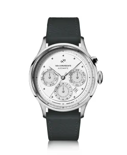 AV86 1564 Chronodate Automatic Steel White