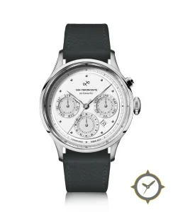AV86 1564 Chronodate Automatic Steel White