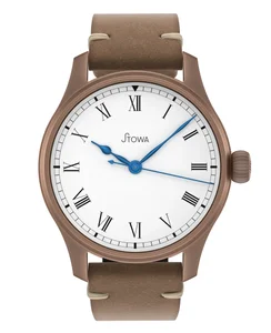 Stowa Marine Bronze Vintage 40 roman silver