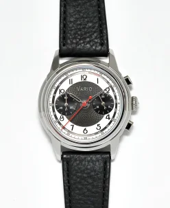 Vario Empire Black Tuxedo Tachymètre MecaQuartz Chronograph Watch