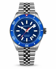 Aquatico Sea Recon Tritium Blue Dial