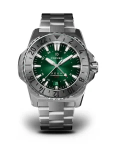 Formex Reef GMT AUTOMATIC GMT COSC 300M GREEN