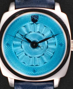 5280 Watch Company Ajax French Blue Alternate Dial