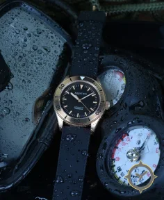 Bronze Raider Black Dial