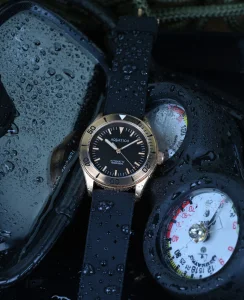 Aquatico Bronze Raider Black Dial