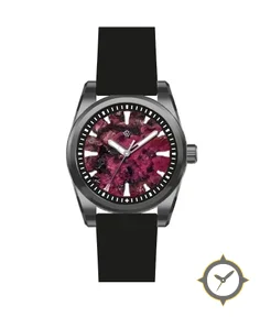 Basilea Rain Flower Stone – Grade 5 Titanium, 39 mm