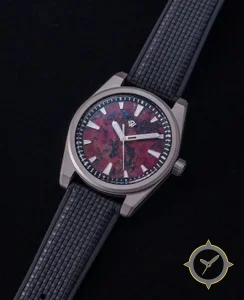 Wicked Watch Co. Basilea Rain Flower Stone – Date