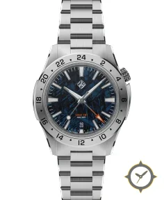 Steel Torsk GMT 39 - Cobalt Blue Meteorite