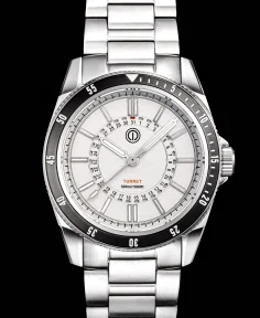 MMI Watches Turret 300M - Model: TR3-DV (QUICK SILVER) (NH35)
