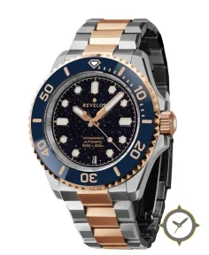 Revelot Hexmariner 39 Blue Aventurine Bicolor Steel
