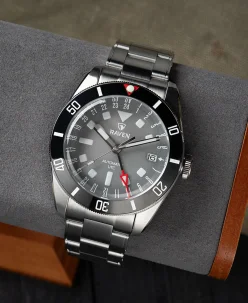 Raven Custom GMT Diver - Storm