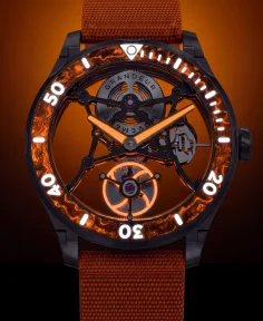 Grandeur USA THAL 300 Skeleton Tourbillon Signal Orange