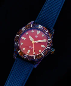 Wicked Watch Co. Pearl Diver V2 Orange Agate