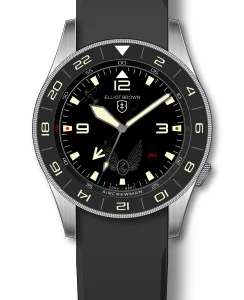 Elliot Brown Aircrewman Holton automatic GMT
