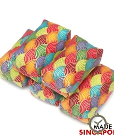 Vario x SAVH Handmade Rainbow Seigaiha Soft Watch Pillows