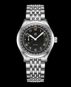 MMI Watches HERITAGE 38 CLASSIC BLACK MODEL: HT-01