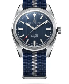 Ocean to Orbit LHOTSE BLUE STEEL Red Tip Adventure Strap