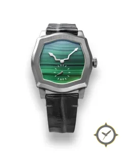 Feynman Timekeepers Feynman Q - Malachite Steel