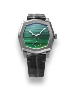 Feynman Timekeepers Feynman Q - Malachite Steel