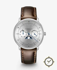 Naos Moonphase moon silver