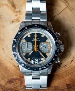 WMT Watches Monza V2 – Black Dial Heavy Aged
