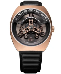 Xeric Scrambler Automatic Wandering Hour Rose Gold Gunmetal