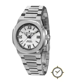 Gentus | Metallic White Steel (Automatic)