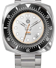 MMI Watches DUMBO 500M DIVE WATCH 316L NH35 "STEEL BRACELET PACKAGE" DB7NHS