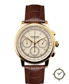 Zentier Chronograph Vintage White