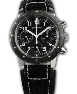 Wancher Watch Aero Nacht - Gun Metal Sterling Silver Edition