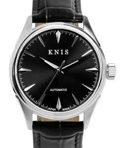 KNIS Kyoto Automatic Sunray Dial Black Leather KN001-BKBKLE