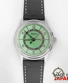 Vario Empire Seasons True GMT Spring Green Automatic Dress Watch