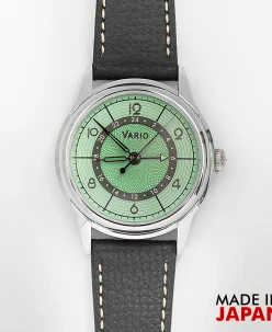 Vario Empire Seasons True GMT Spring Green Automatic Dress Watch