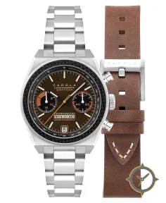 Cadola COSWORTH COSTIN SWISS CHRONOGRAPH LIMITED EDITION Caramel Brown