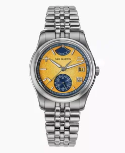San Martin SN0144-DG Light Golden Color Dial