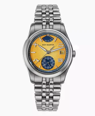 San Martin SN0144-DG Light Golden Color Dial