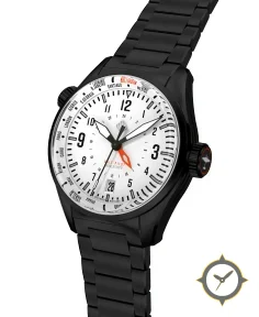 Balt-Pilot Worldtimer DLC Polar White