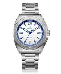 Borealis Prometheus Jamanta White Dial Date Miyota 9015