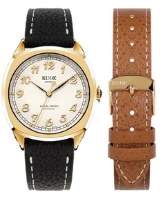 Kuoe ROYAL SMITH 90-008 Gold Case with Gold Indices