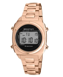 Briston Streamliner Digital Steel Gold