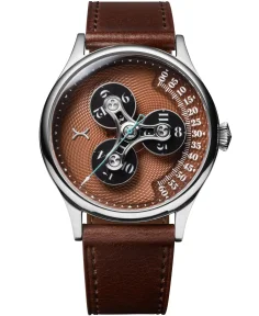 Xeric Triptych II Automatic Wandering Hour Copper