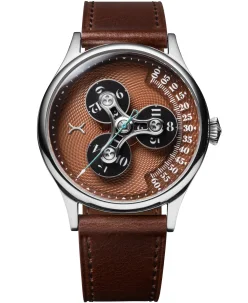 Xeric Triptych II Automatic Wandering Hour Copper