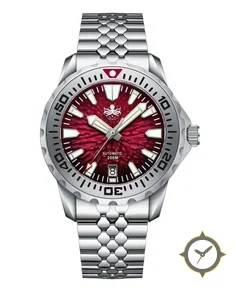 KRAKEN Automatic Date Lava Red