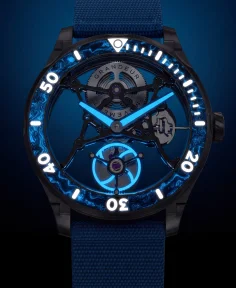Grandeur USA THAL 300 Skeleton Tourbillon Abyss Blue
