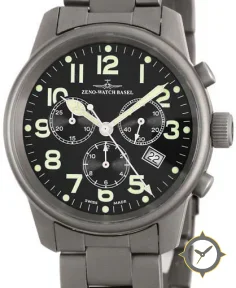 Classic Titanium Pilot Chronograph Date