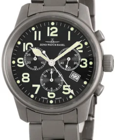 Zeno-Watch Basel Classic Titanium Pilot Chronograph Date