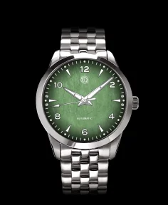 MMI Watches AWAGAMI FACTORY X MMI WATCHES: "FUMES L GREEN WASHI DIAL" MODEL NLF-21