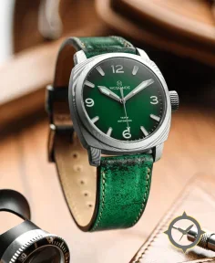 McQuaide C1 Evergreen × WatchGecko Strap