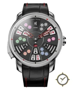 Lucky Harvey Casino Series Silver Three Card Poker
