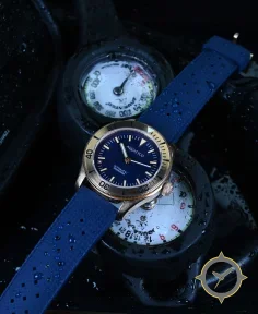 Bronze Raider Blue Dial